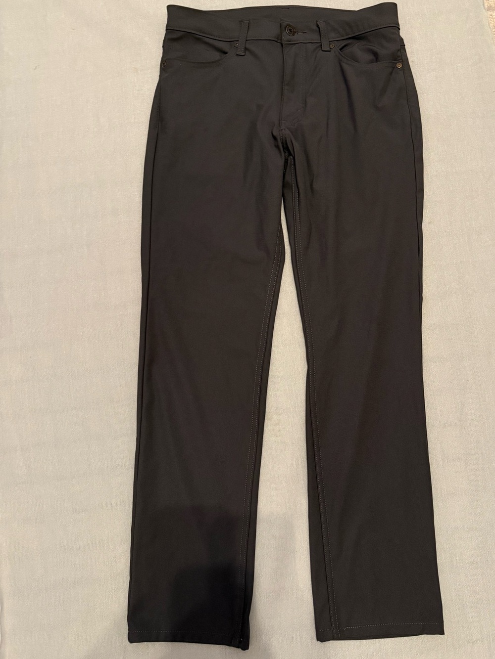 Levi’s 511 Slim Tech Movement Pants, Charcoal Gray, Size 31x30 - Picture 2 of 14